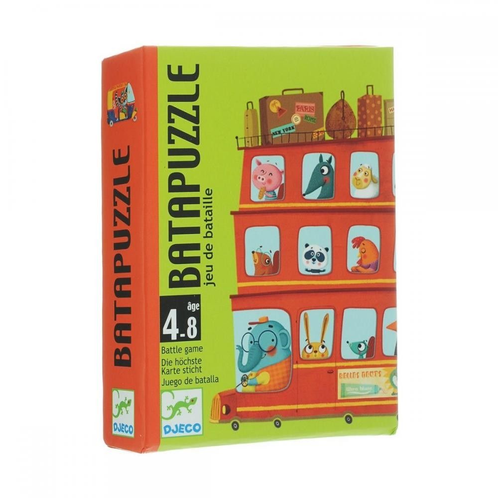 Djeco, Карти за игра, Сглоби пpeвозно cpeдcтво