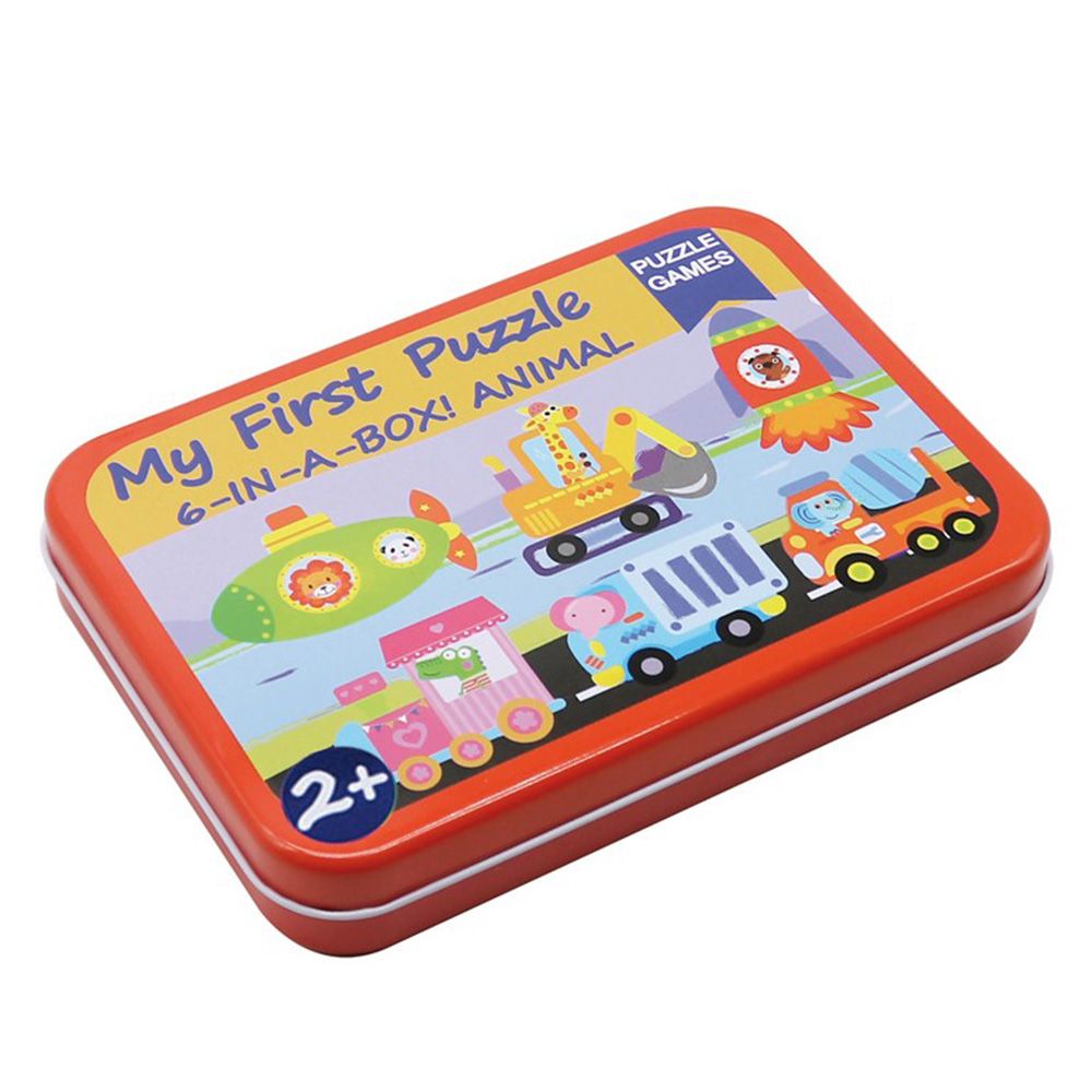 Andreu toys, Превозни средства - пъзели за най-малките, 6 броя в кутия