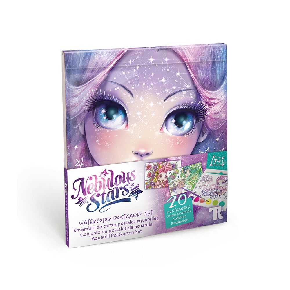 Рисувай с вода и цветни точки, Картички