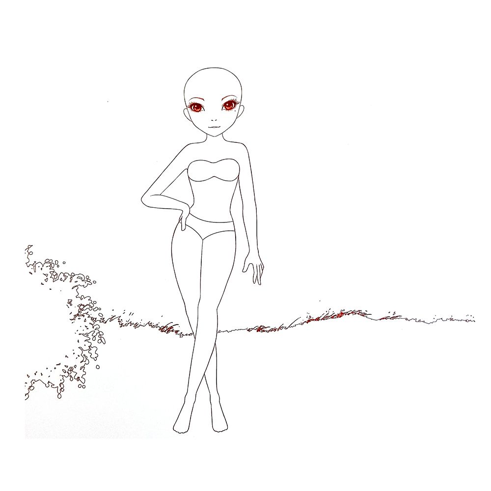 Книжка за рисуване със стикери и шаблони, Модерни момичета