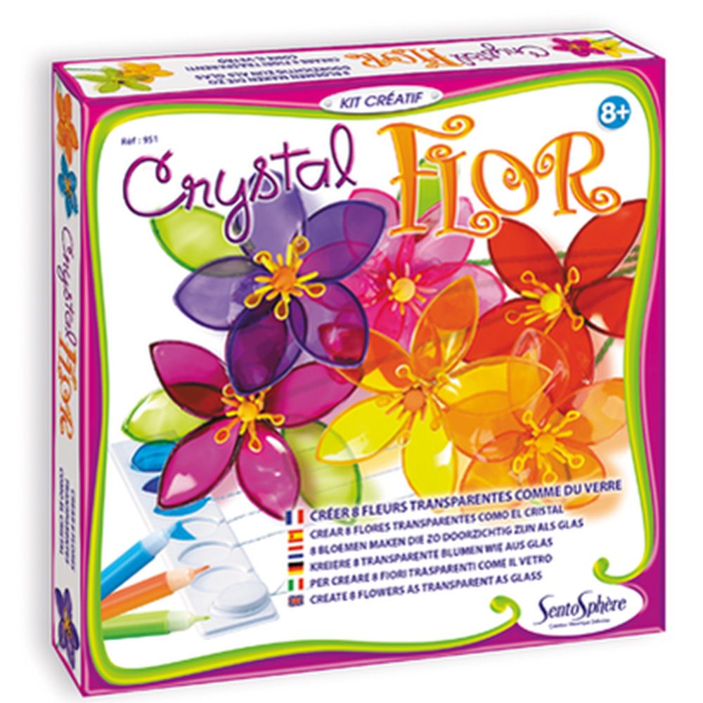 SentoSphere, Kомплект за творчество, Стъклени цветя