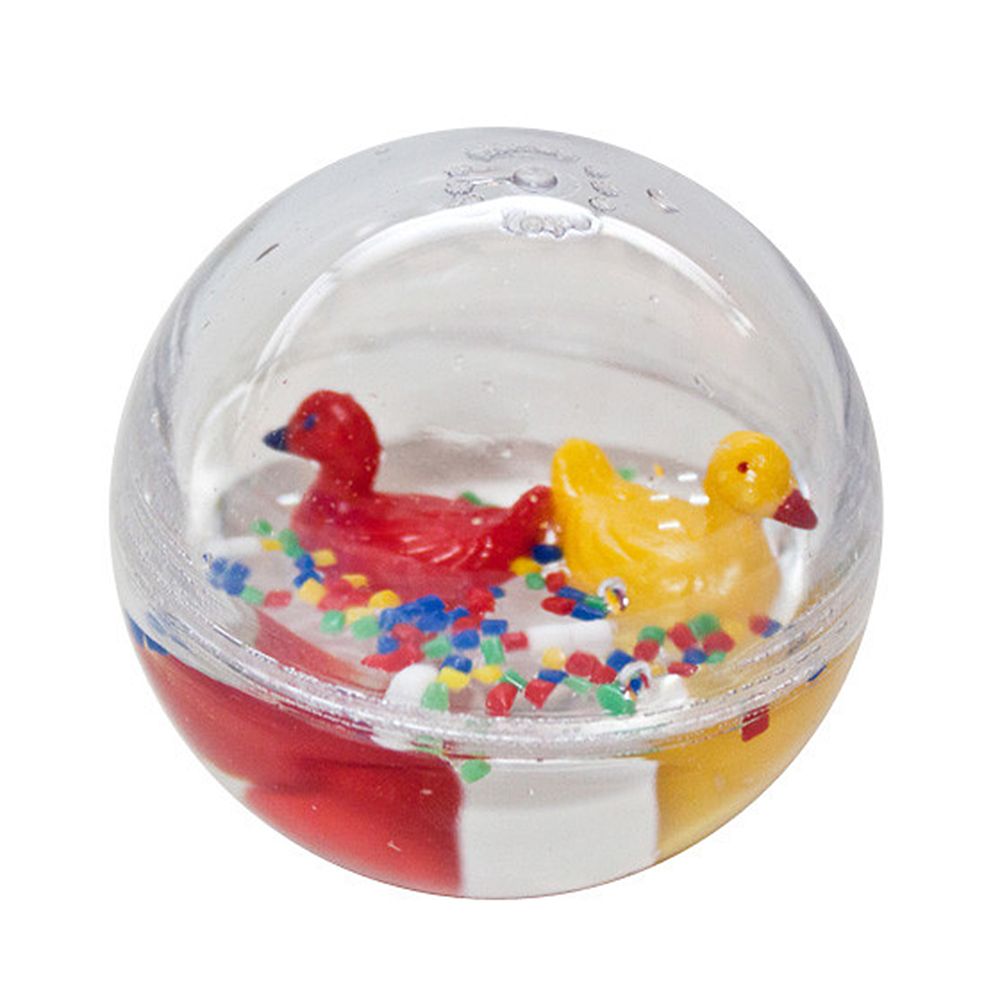 Прозрачна топка с две плуващи патета