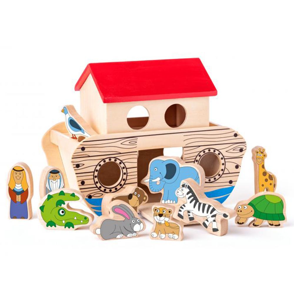 Woodyland, Ноев ковчег - дървен сортер-кораб с животни