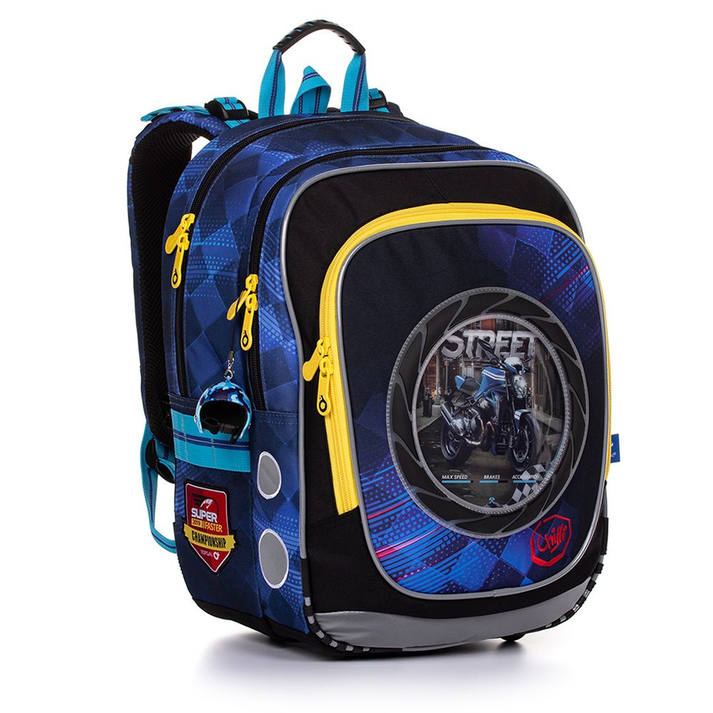 TOPGAL, Анатомична ученическа раница, Живот на скорост