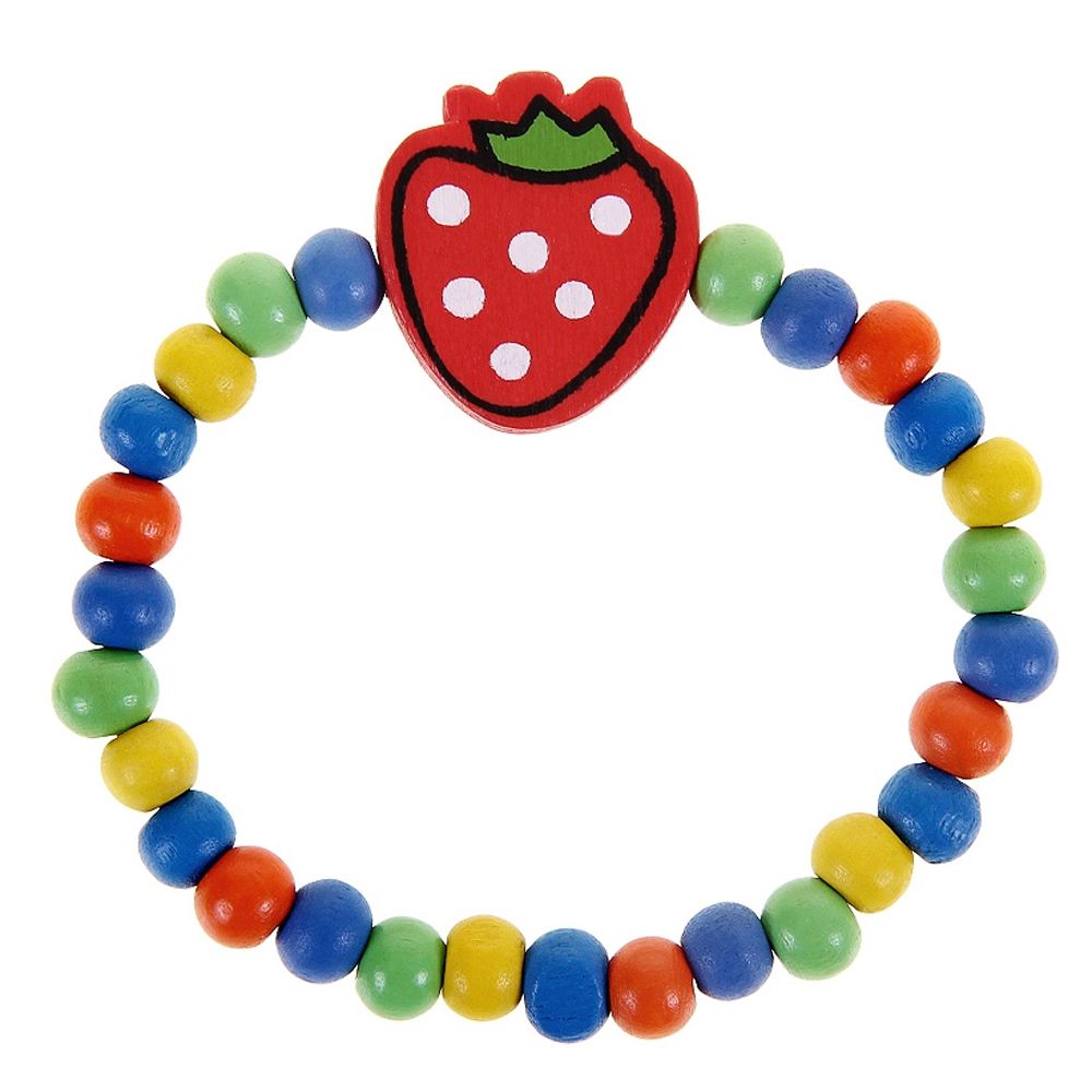 Woodyland, Гривна с дървени мъниста, Ягодка