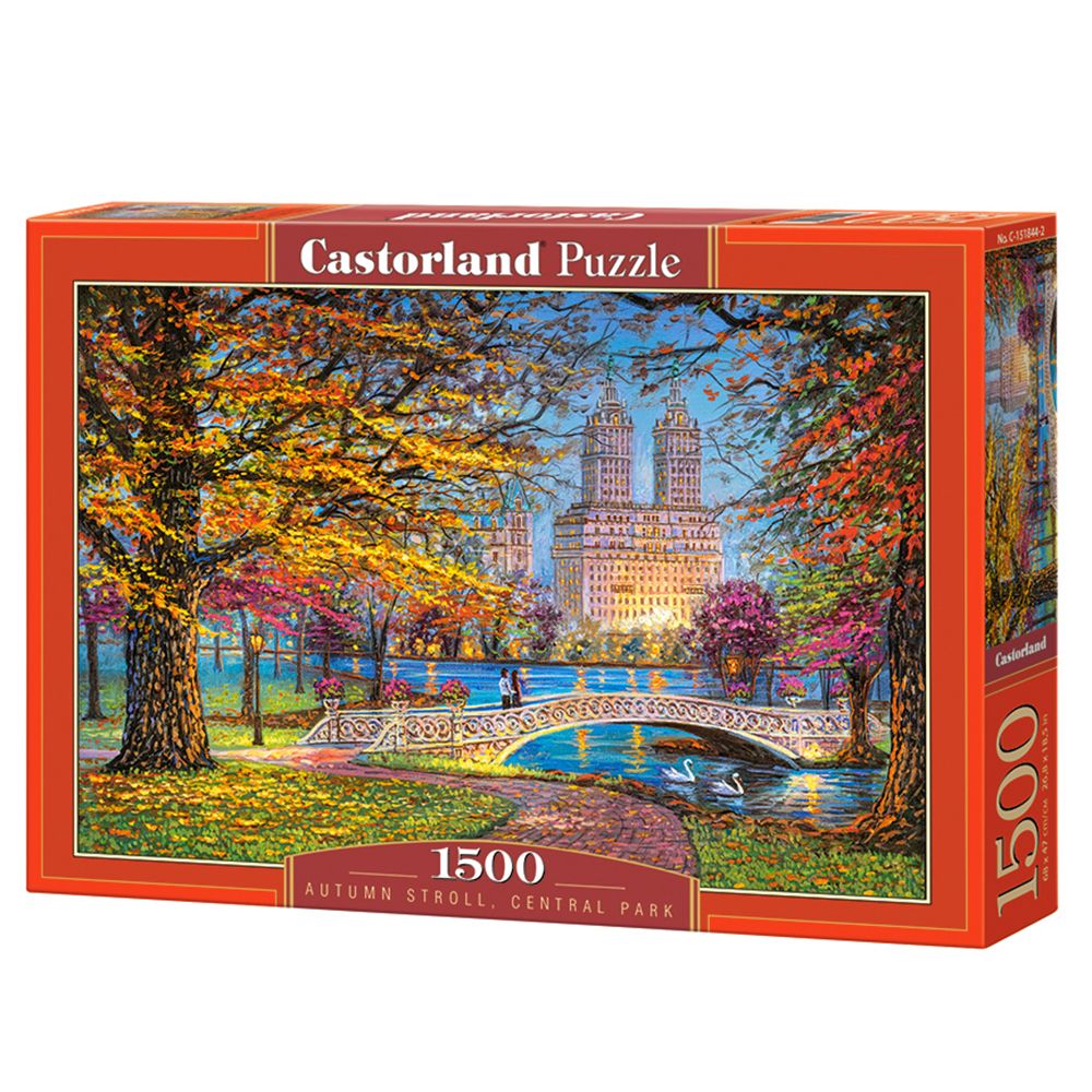 Castorland, Есенна разходка в Сентръл парк, пъзел 1500 части