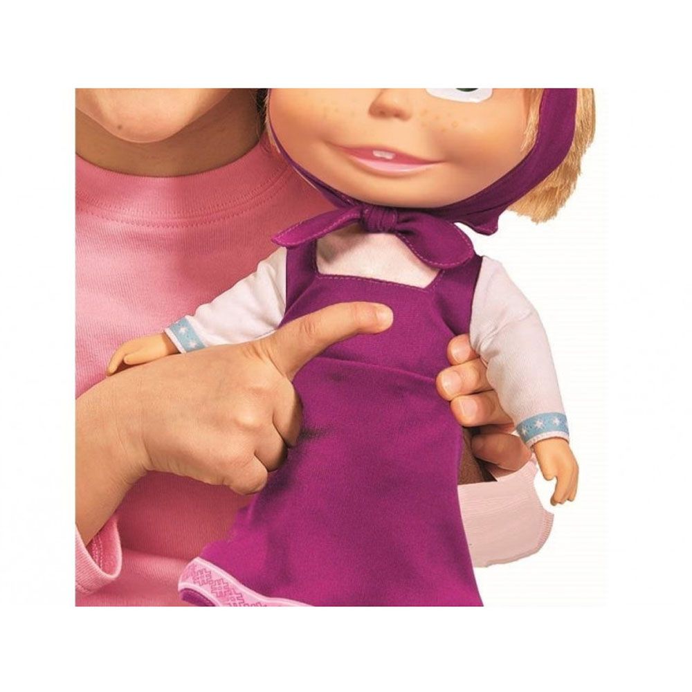 Пееща кукла Маша - 30 см, Маша и Мечокът