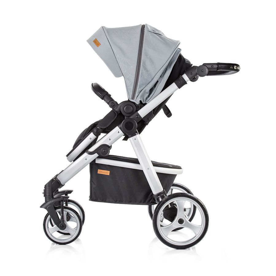 Комбинирана количка Нина 3 в 1 графит,