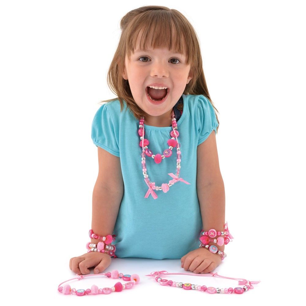 Направи сама бижута с мъниста и помпони, Феи