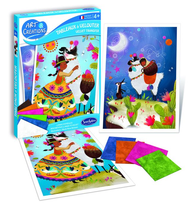 SentoSphere, Направи кадифени картинки, Добрата лама