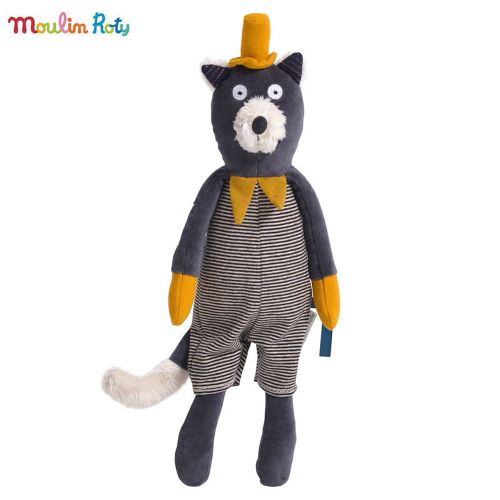 Moulin Roty, Плюшено сиво коте Алфонс