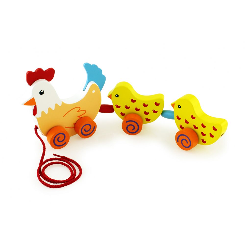 Viga toys, Семейство пиленца,  за дърпане