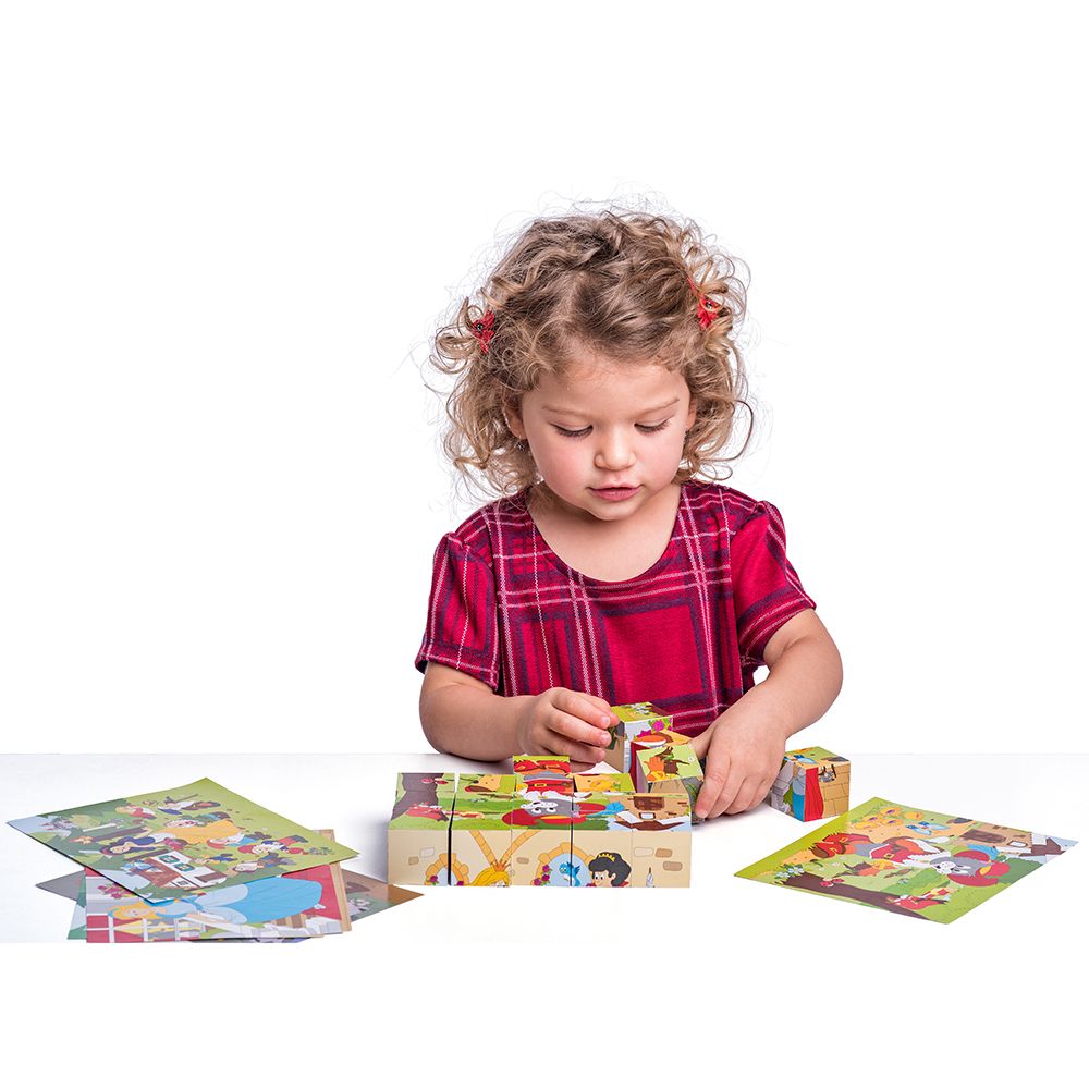 Кубчета с картинки, Приказки