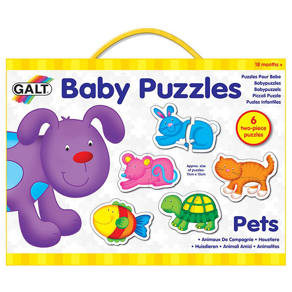 Galt Toys, Бебешки пъзел, Домашни любимци