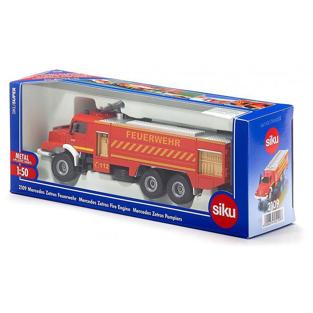 Пожарен камион Mercedes-Benz Zetros