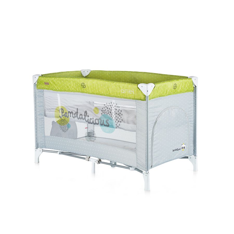 Chipolino, Детска кошара за спане и игра Ариел, , лайм