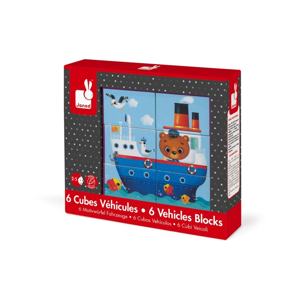 Картонени кубчета, Превозни средства