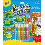 Рисувай по номера с флумастери, Пеперуди и жабки