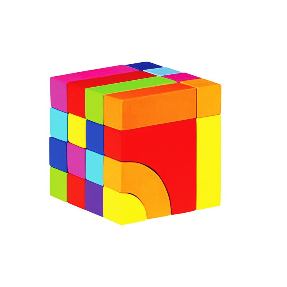 Goki, Конструктор и пъзел в памучна торбичка