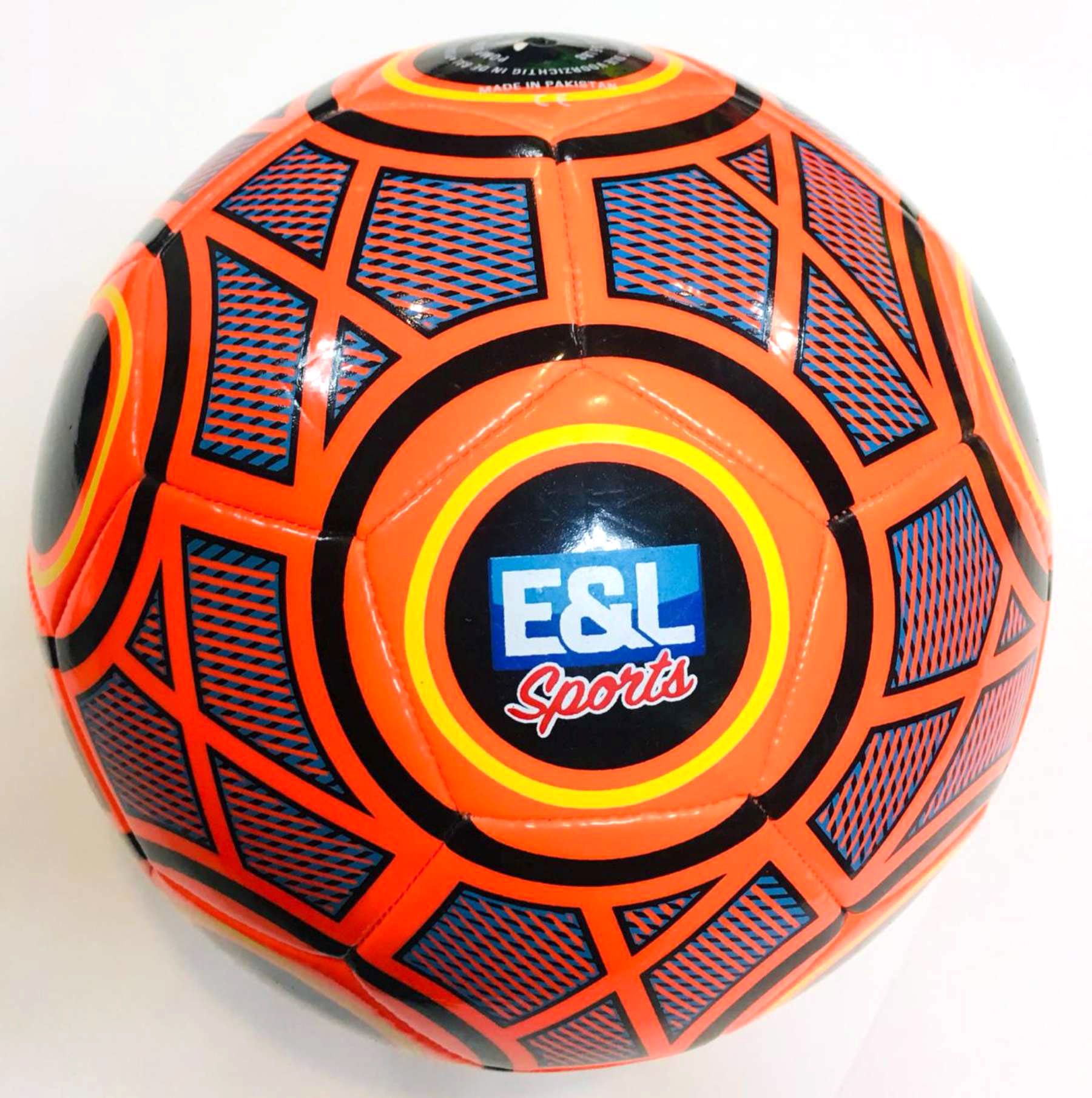 Футболна кожена топка, Champion, оранжева