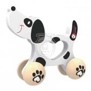 Дървена играчка за бутане, Кученце