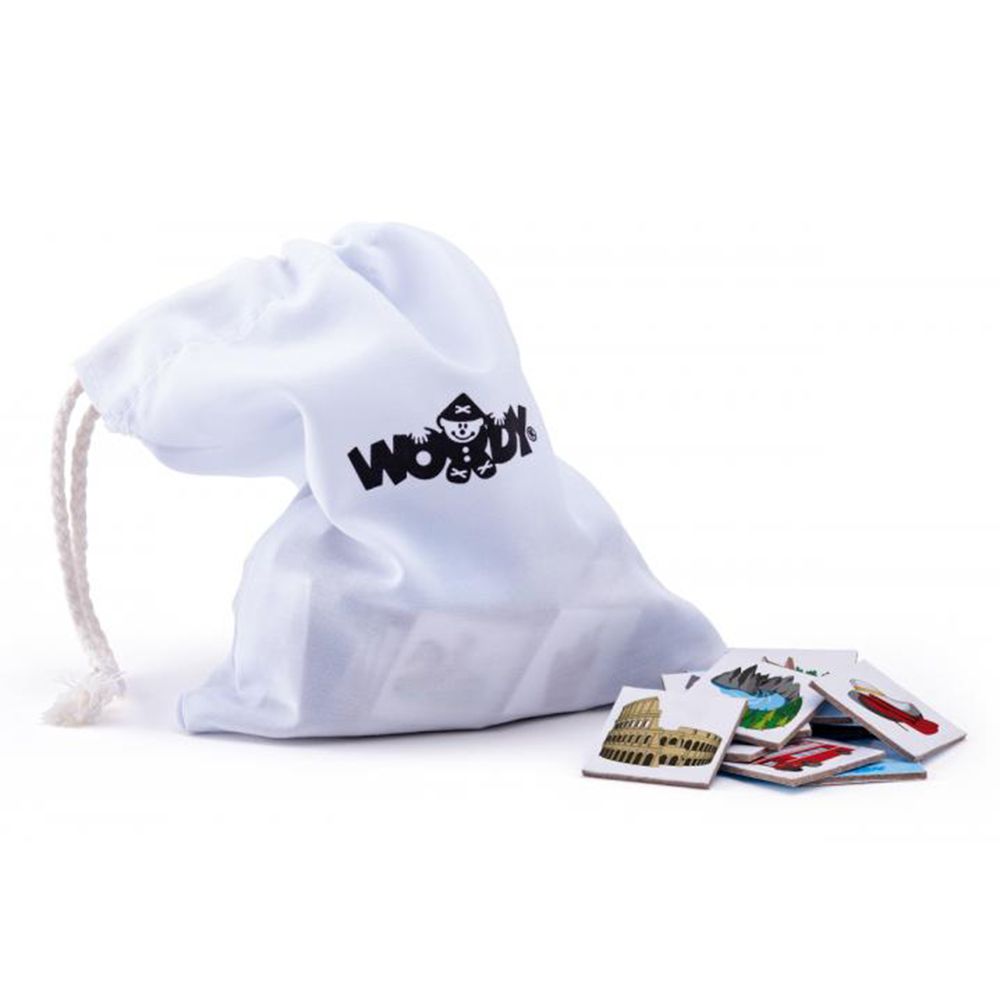 Европа - магнитна карта, пъзел и игра, 3 в 1