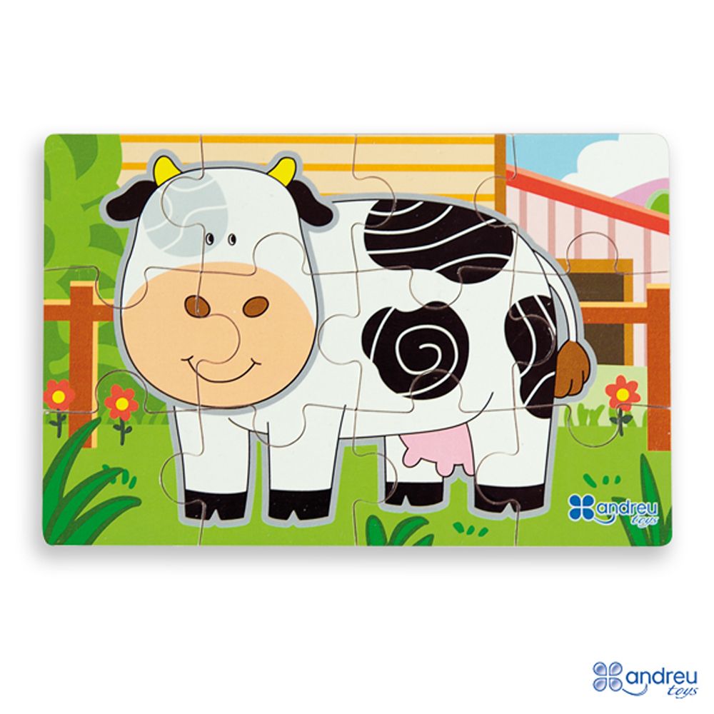 4 пъзела в кутия Ферма