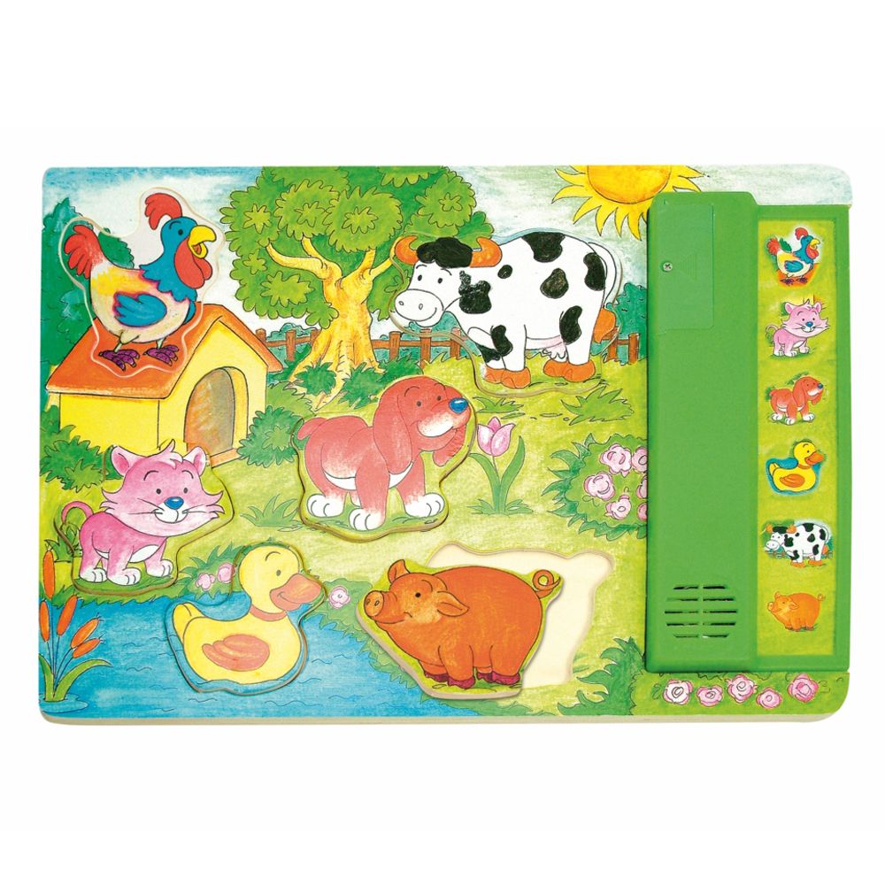 Woodyland, Дървен музикален пъзел Животни