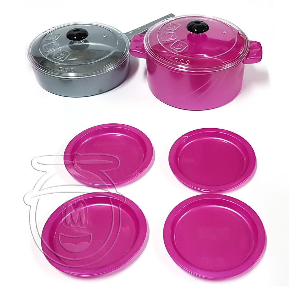 Комплект за готвене и хранене в кошница, 27 части