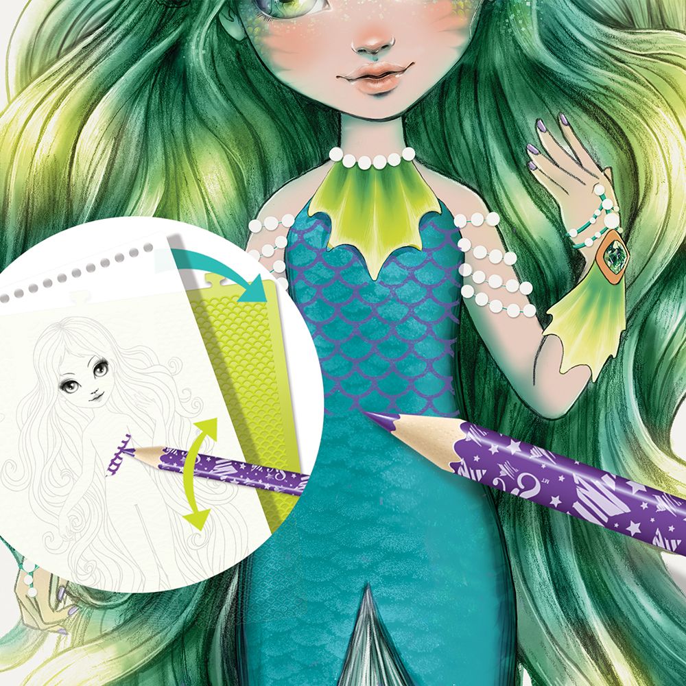 Творческа книга за рисуване, Мариния