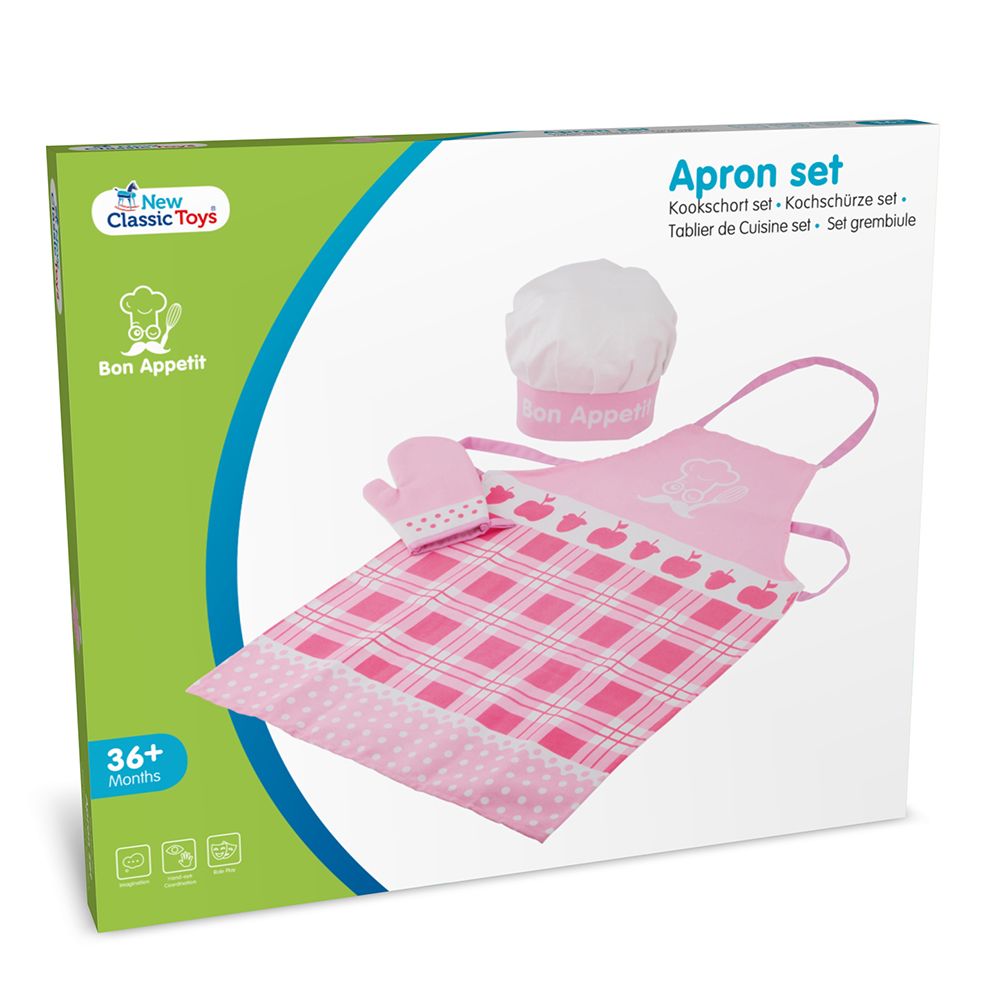 Готварски комплект, Bon Appetit, розов