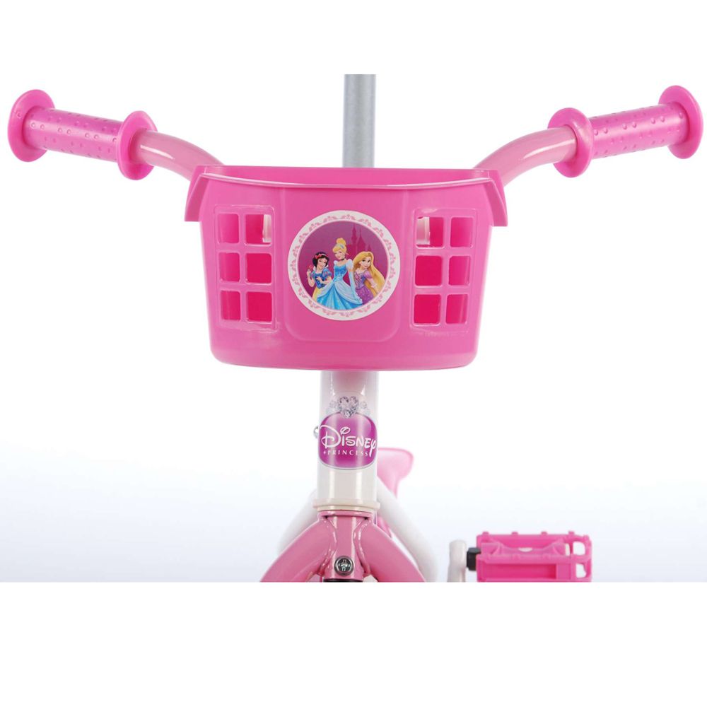 Детски велосипед с помощни колела, Дисни, Принцеси, 10 инча