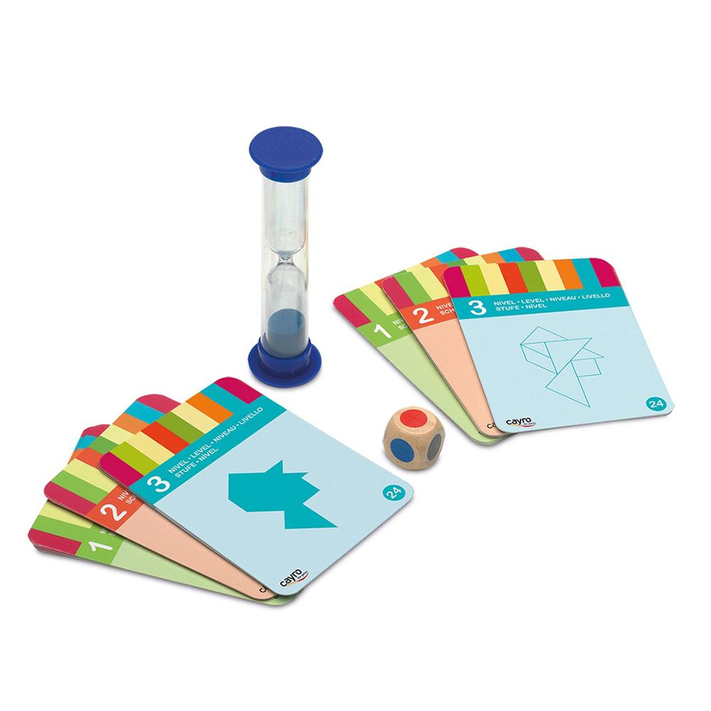 Дървен танграм за четирима