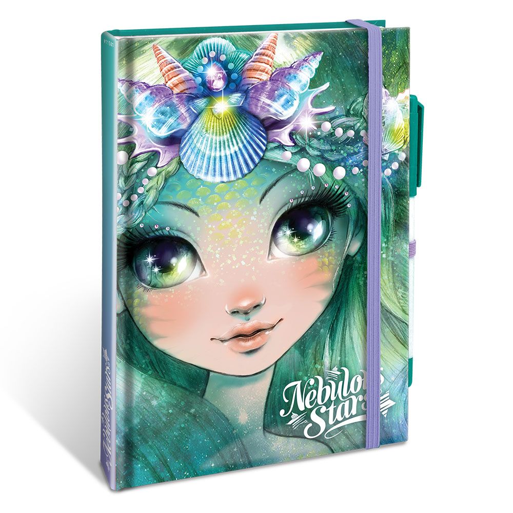 Луксозен тефтер с бели страници, Звездни принцеси, асортимент