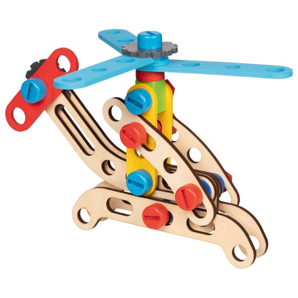 Дървен конструктор, Малкият майстор Мечо, 59 части