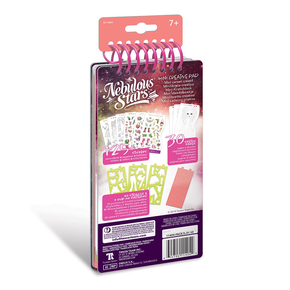 Книжка за рисуване със шаблони и стикери, Мода с Хазелия